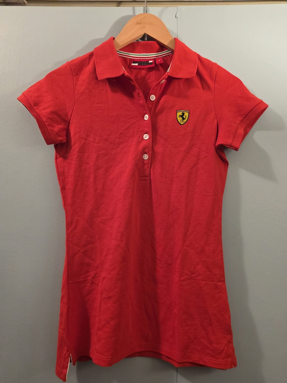 Scuderia Ferrari Women’s Red Polo Shirt – Size S